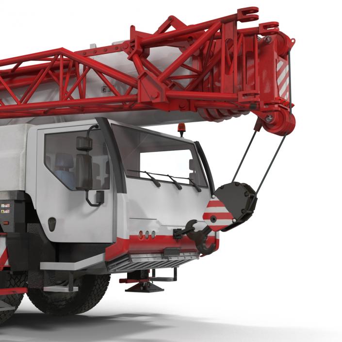 3D model Compact Mobile Crane